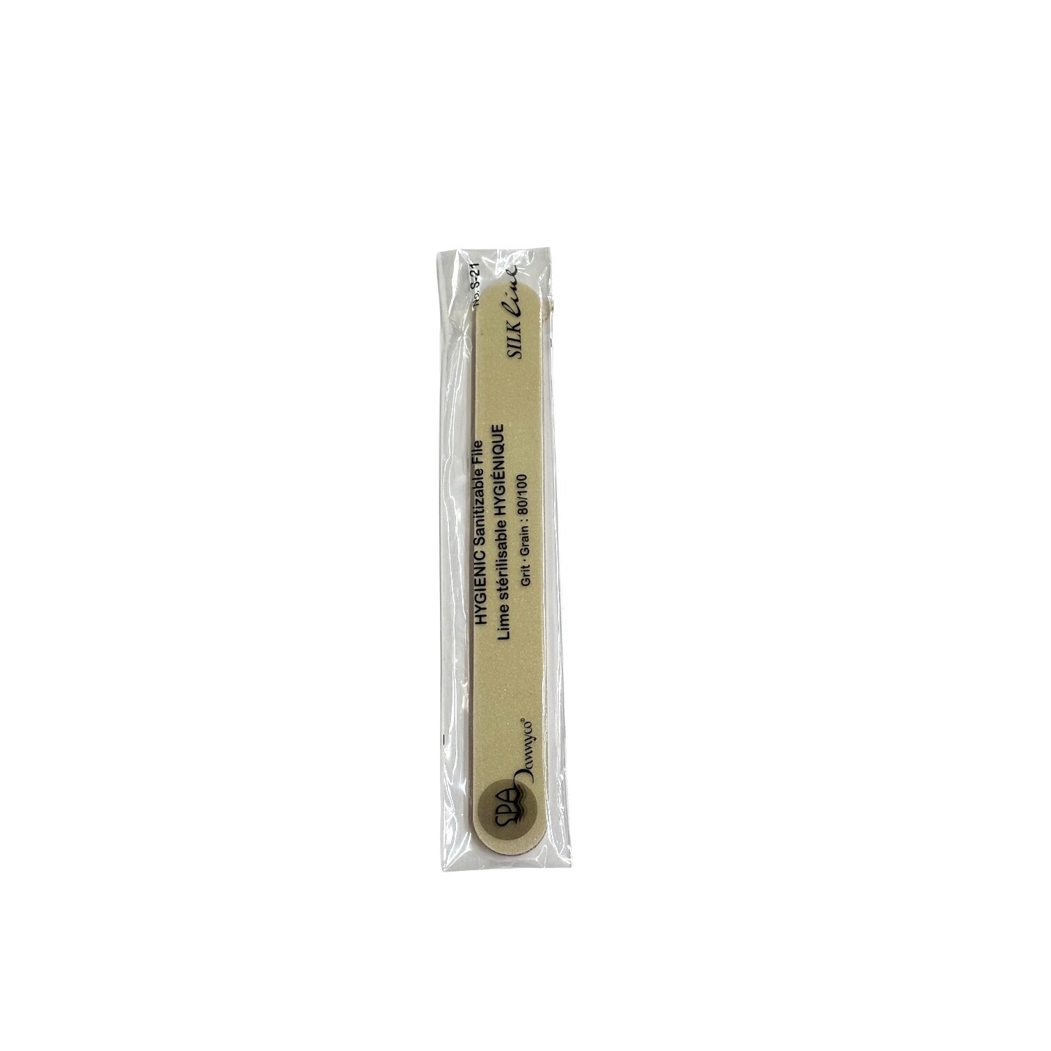 Nail Files Cushioned Long Hygienic Double Sided Sanitizable Extra Durable 1 pc E