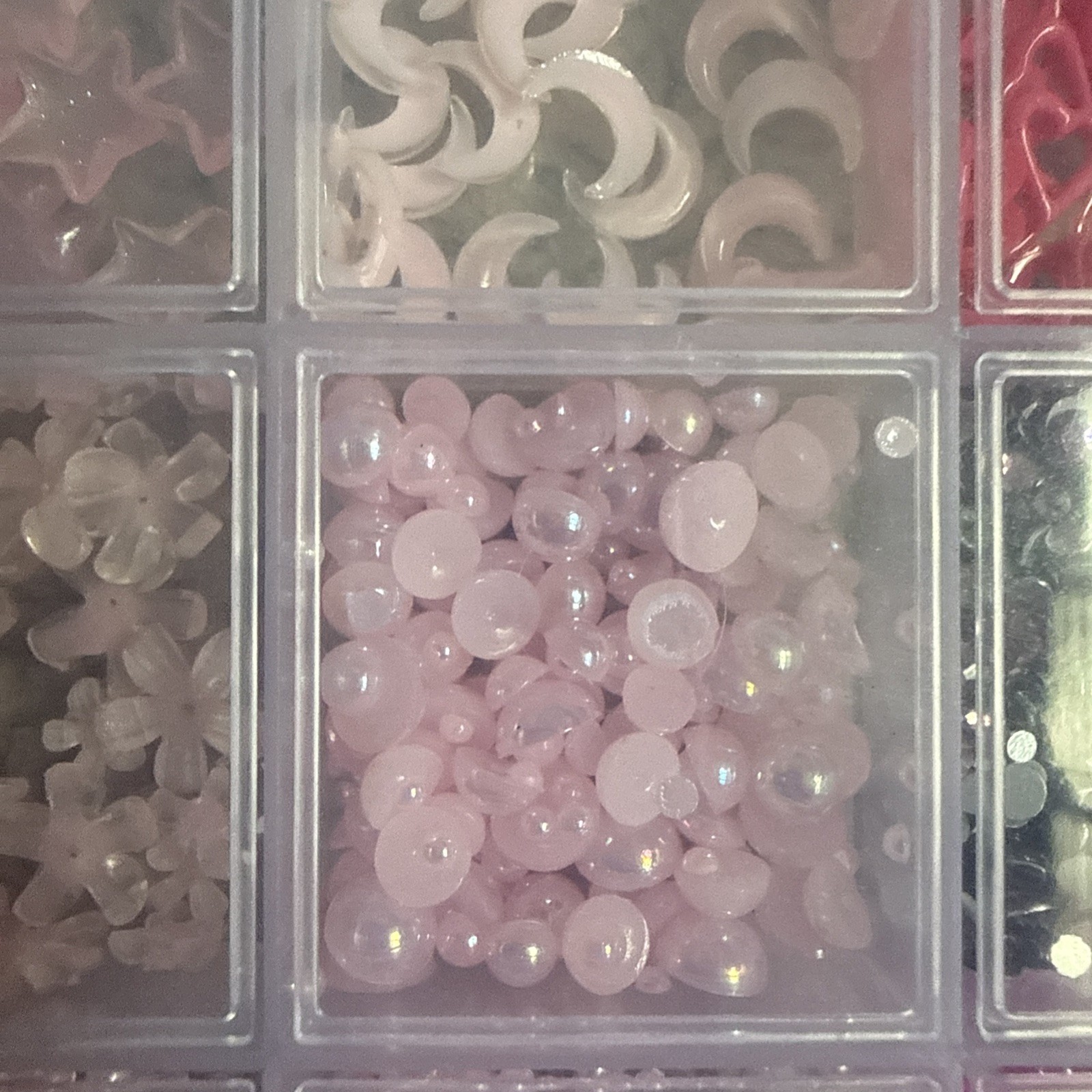 3000 Nail Charms Pieces Multi Shape New