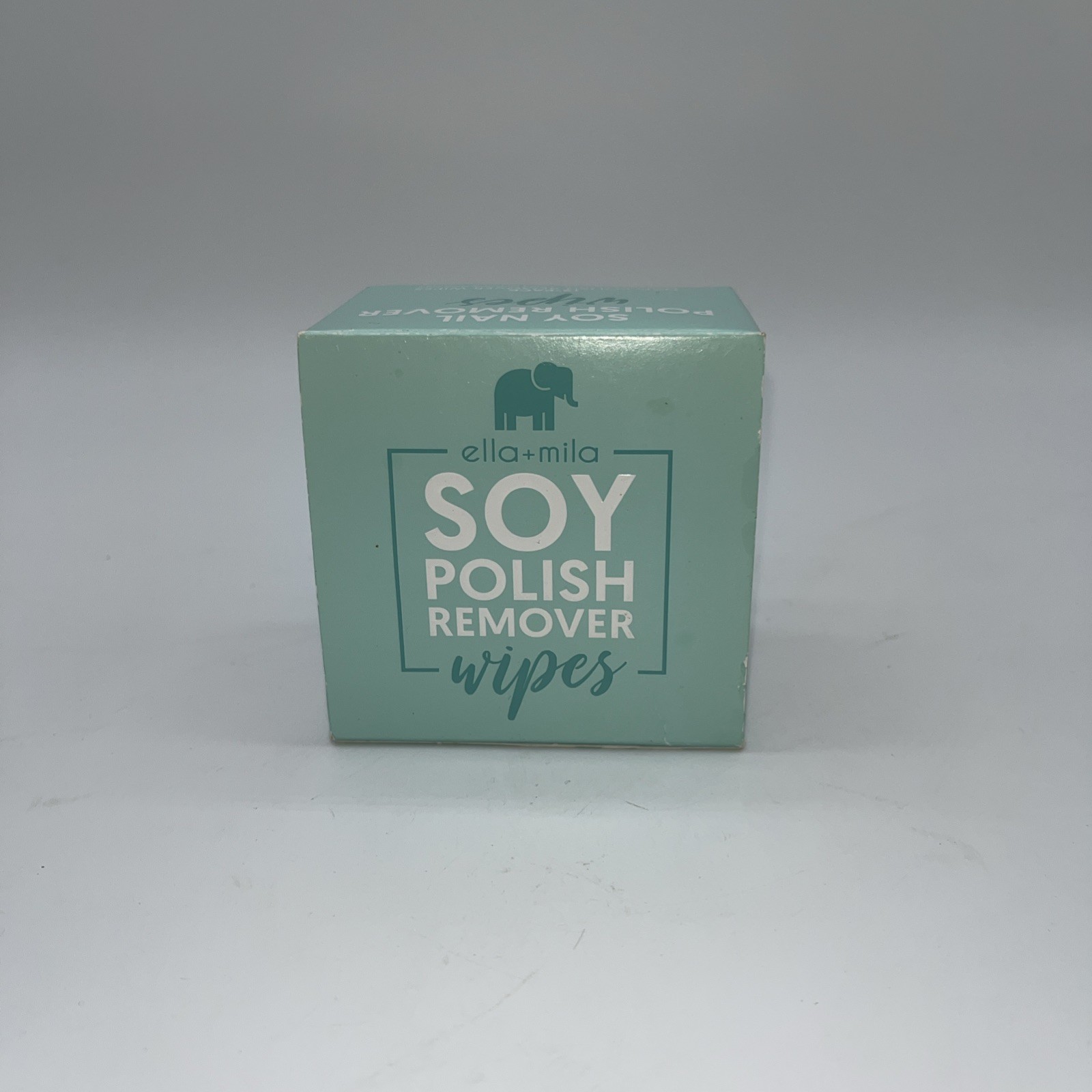 ella+mila Soy Nail Polish Remover Wipes – Non-Acetone, 12 Count (Pack of 1)