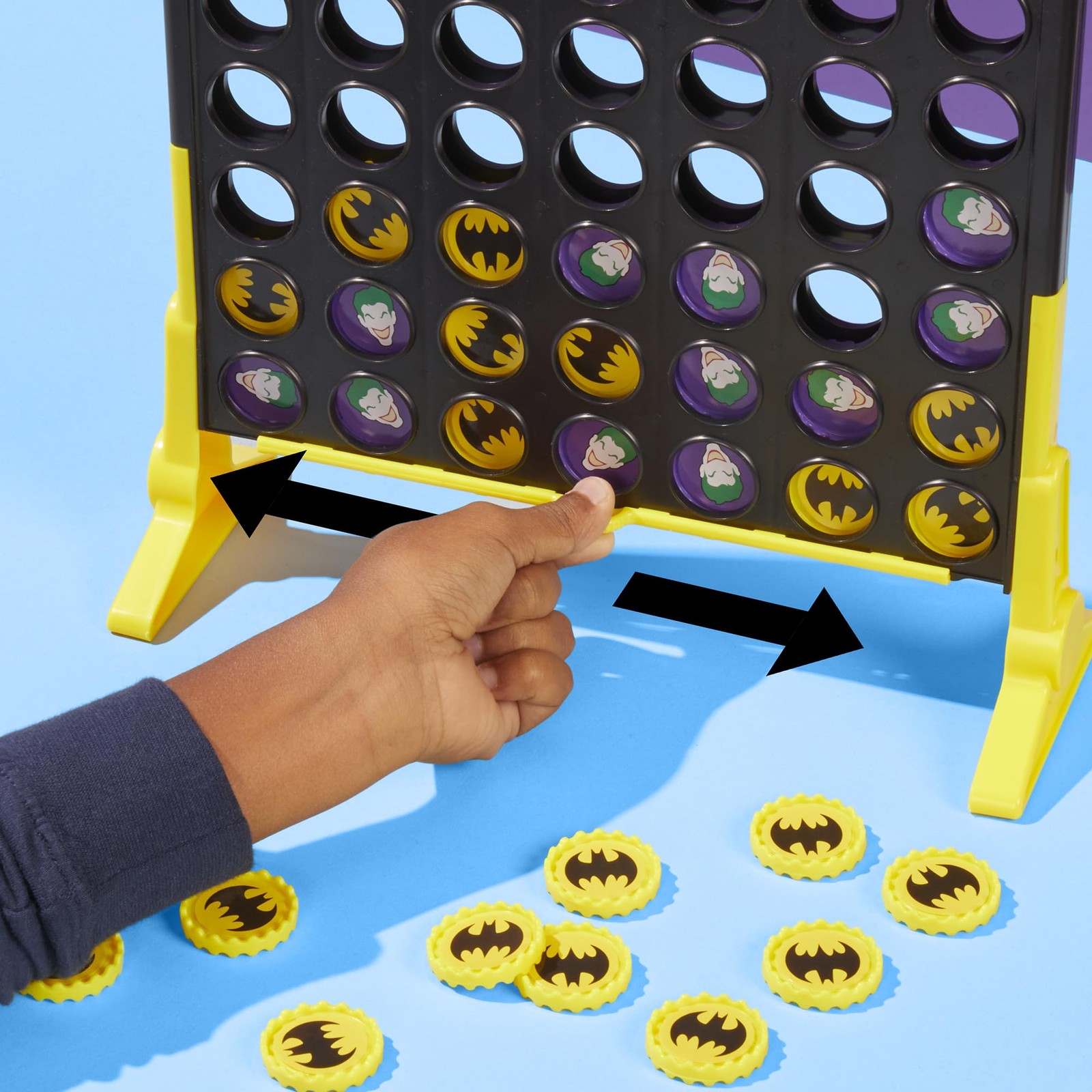 Connect 4 Batman Game | Batman-Themed 4 in a Row | Small, Not Applicable