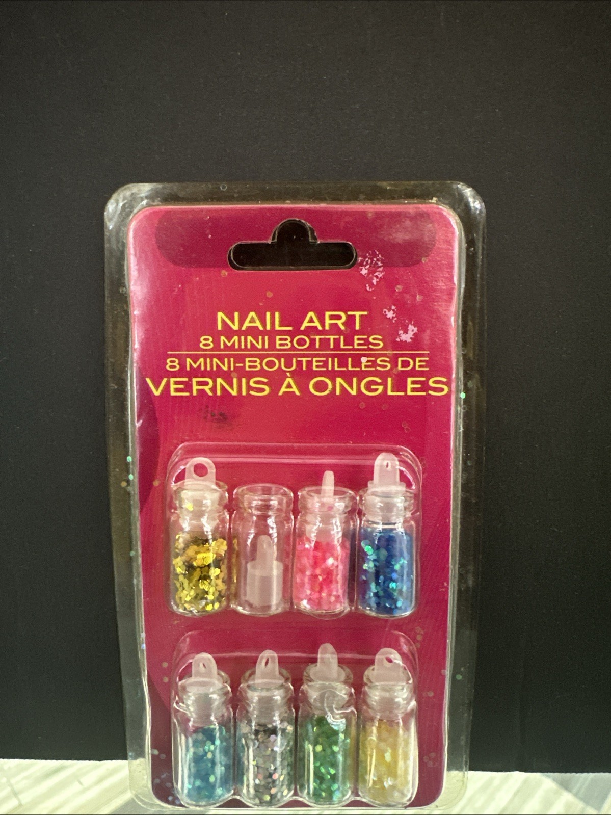 Nail Art 8 Mini Bottles