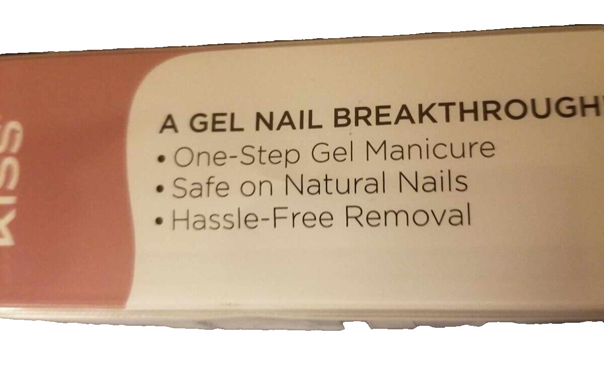 Kiss Impress Press On Manicure Paralized Pink Short Length Nails 30/ pk x 3 Pks