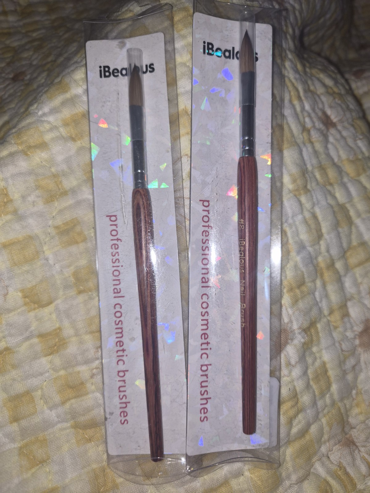 KADS Kolinsky Acrylic Nail Brush Acrylic Liquid Powder Nail Extension Sizes 8