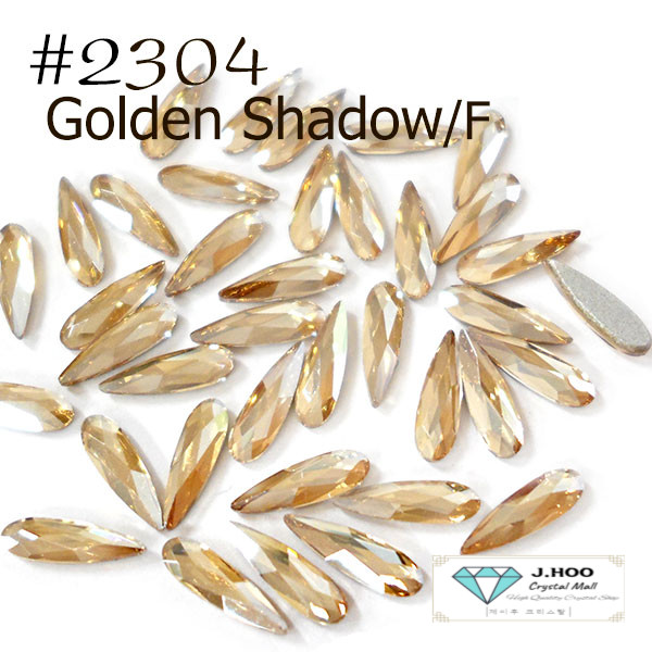 Swarovski 2304 Raindrop Flat Back 10*2.8mm(8pcs)