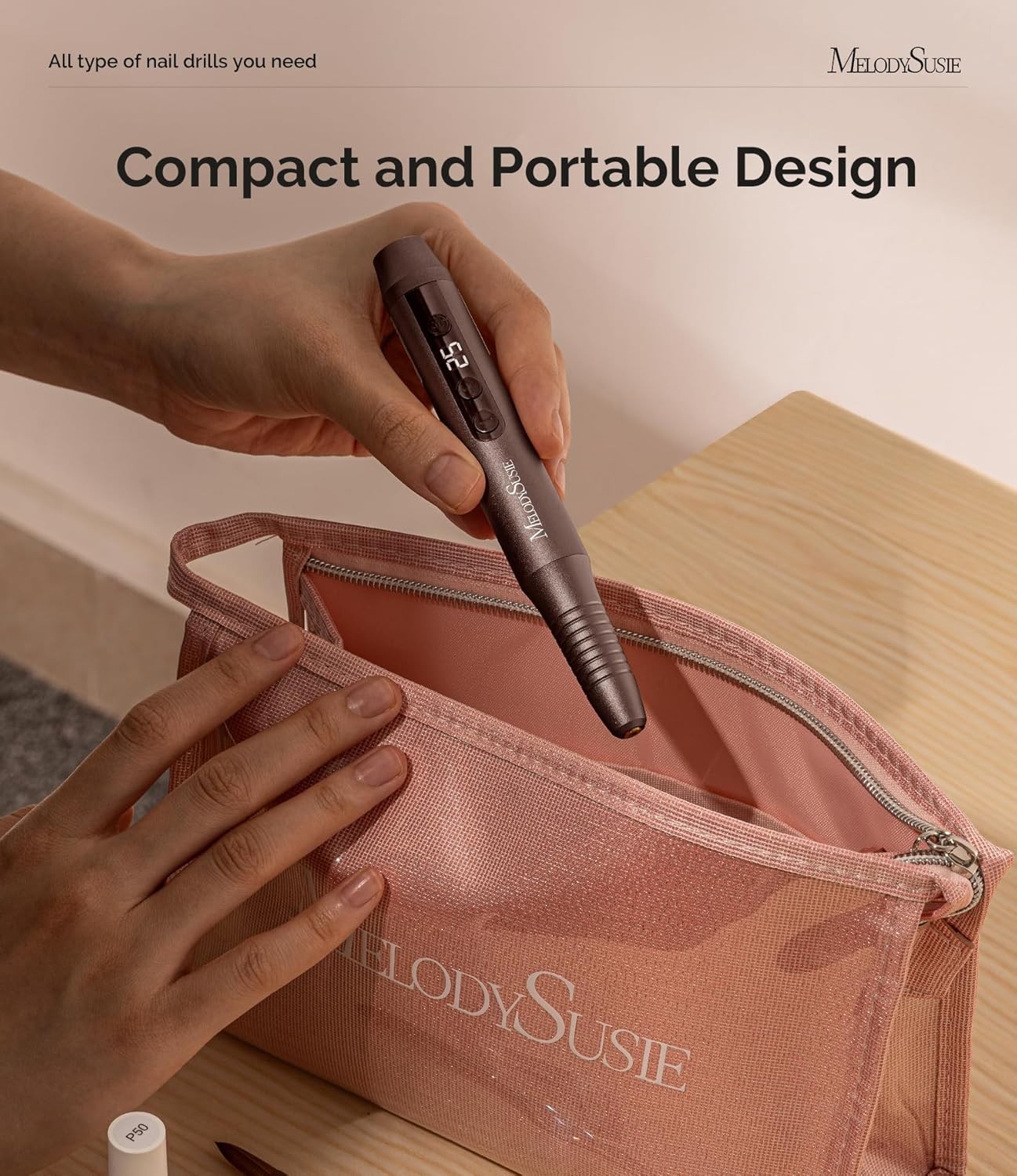 Pen-Shaped Portable Cordl Nail Drill, PC180G 25000R