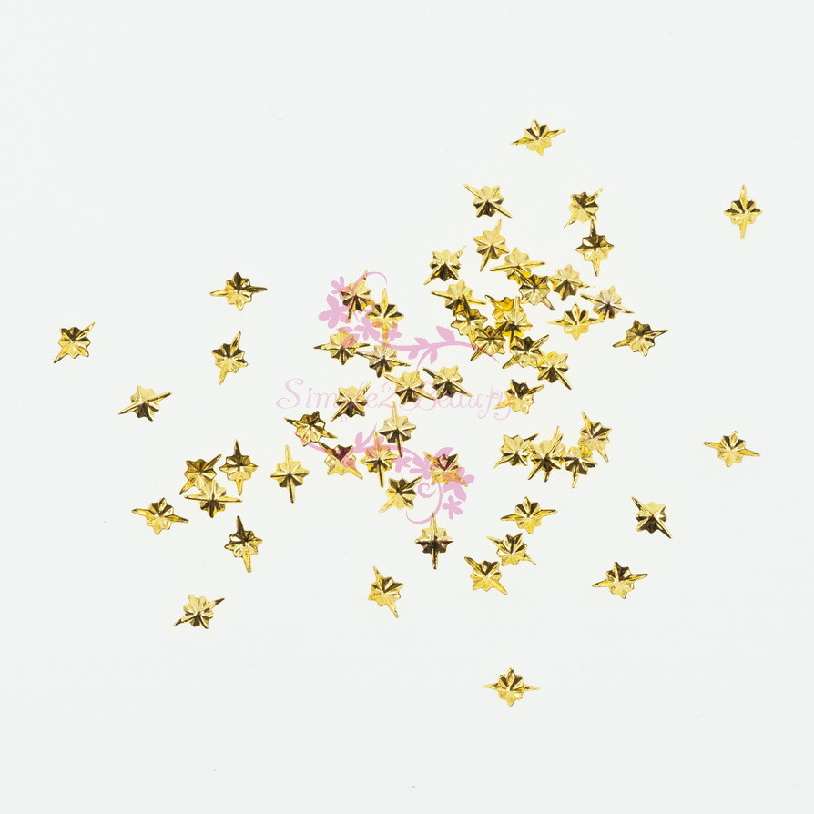 500 Starlight Style Studs Rivets Metallic 3D Design Nail Art Manicure Decoration