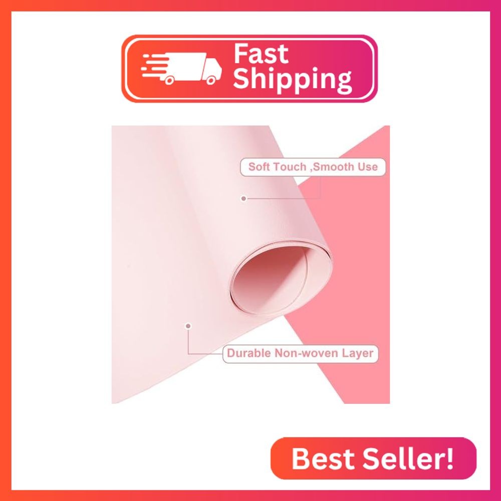 SHIMIDO Nail Art Table Mat, (MAT ONLY) Premium Soft Microfiber Leather Nail Arm