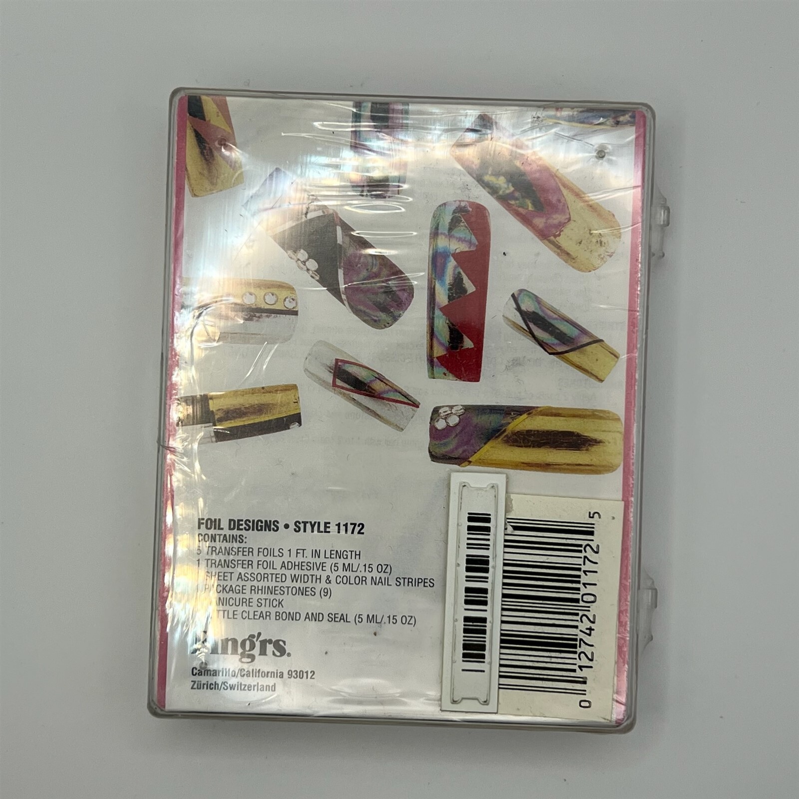 Fing’rs Foil Nail Art Designs Style 1172 NEW