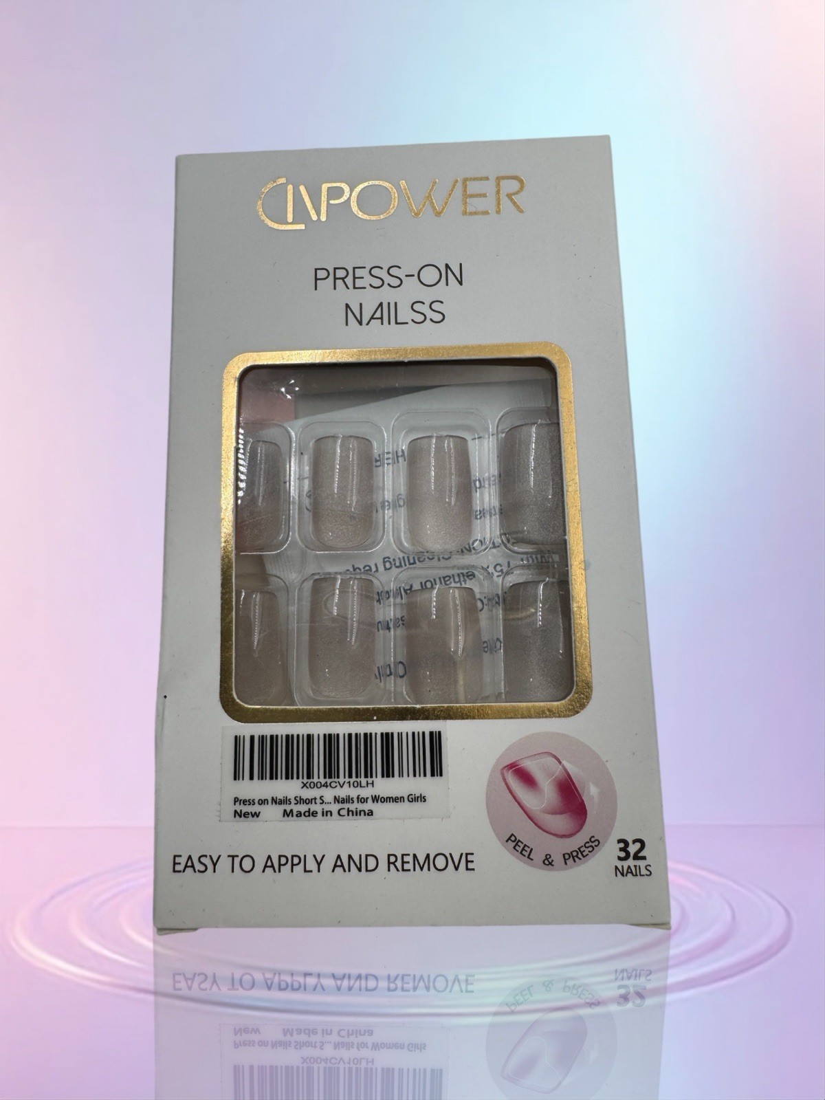 4 Paks Of CNPOWER 1 Pak Nail And 1 Pak Of FAKE NAILS