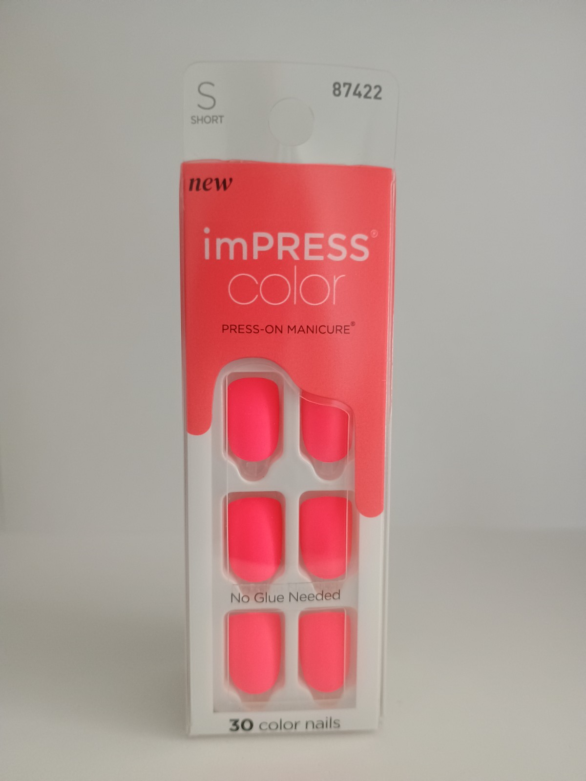 Impress Kiss Color Press-on Manicure Nails – 20X Beautiful (Pack of 1)