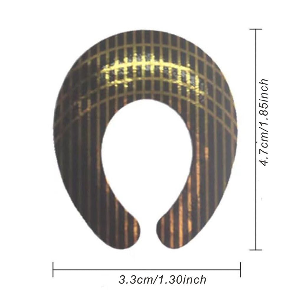 DL-C196 Horseshoe Nail Forms Extension for Acrylic/Gel (500 Per Roll)