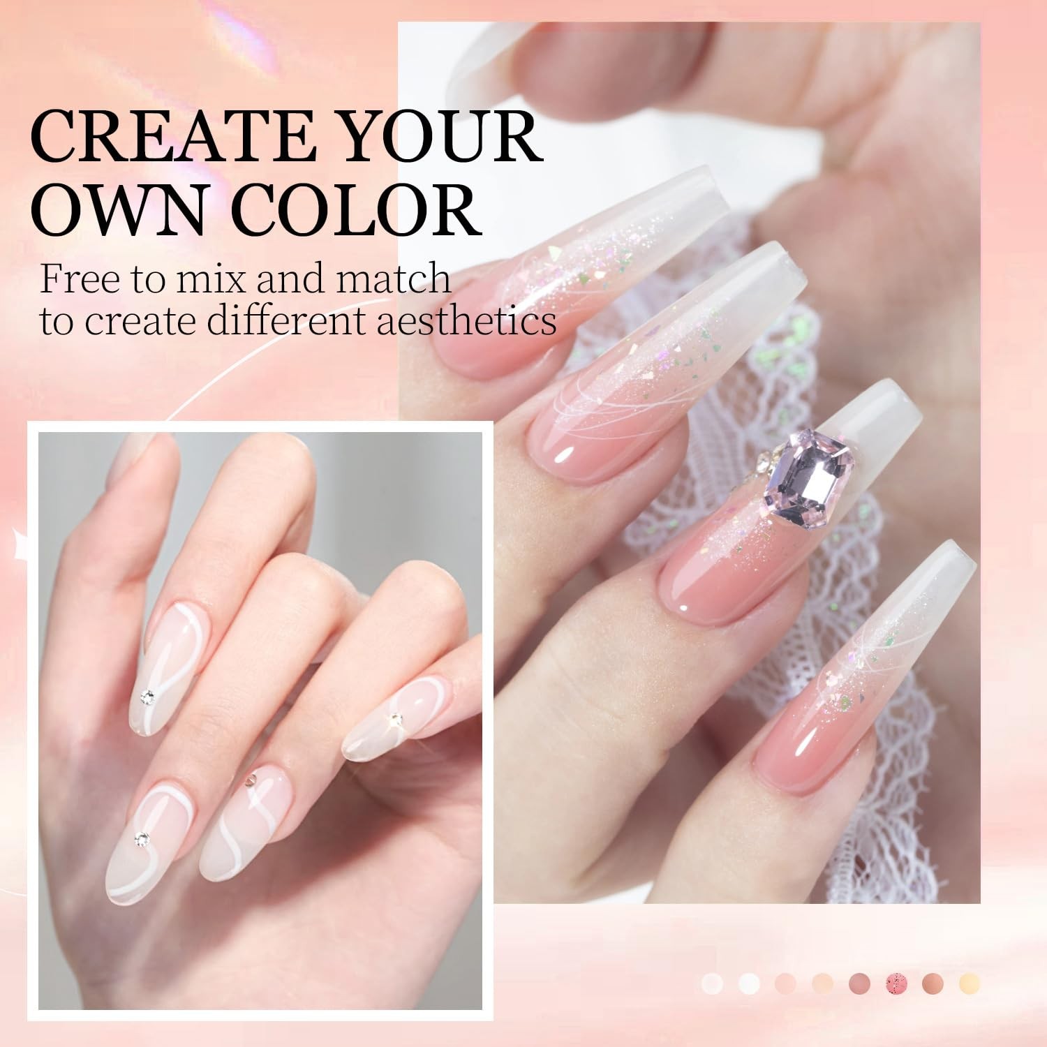 Acrylic Nail Kit With Drill And U V Light Full Nail Kit Set Professional Nail…