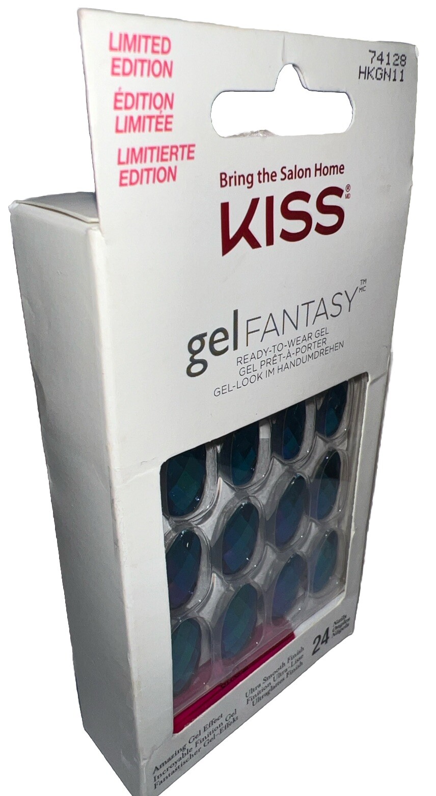KISS Gel Fantasy Nails LIMITED EDITION #74128 (New/Discontinued) See All Photos