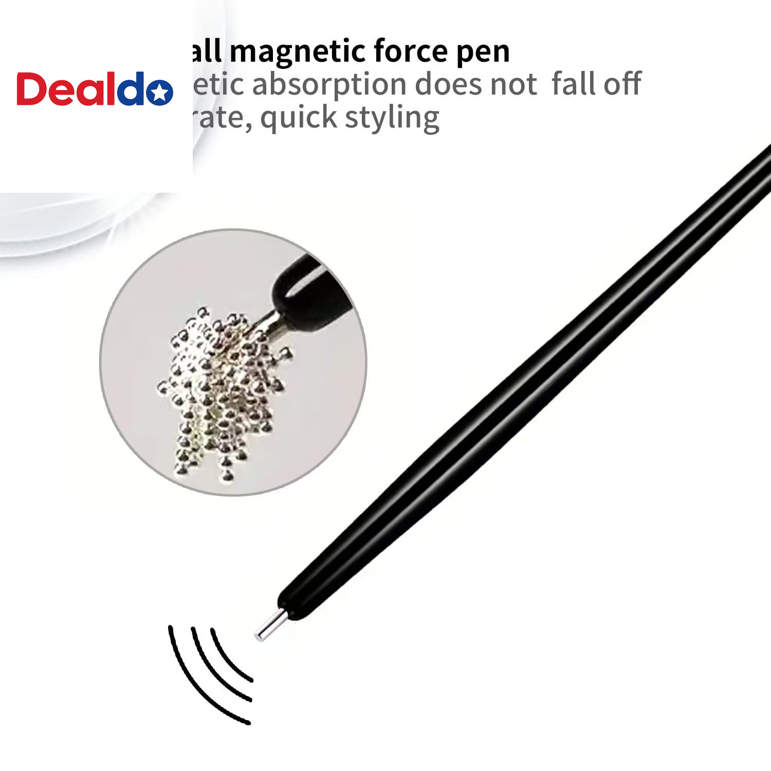 11PCS Cat Eye Nail Magnet Tool Set – Double-Head Magnet Sticks , Heart Shaped Ma