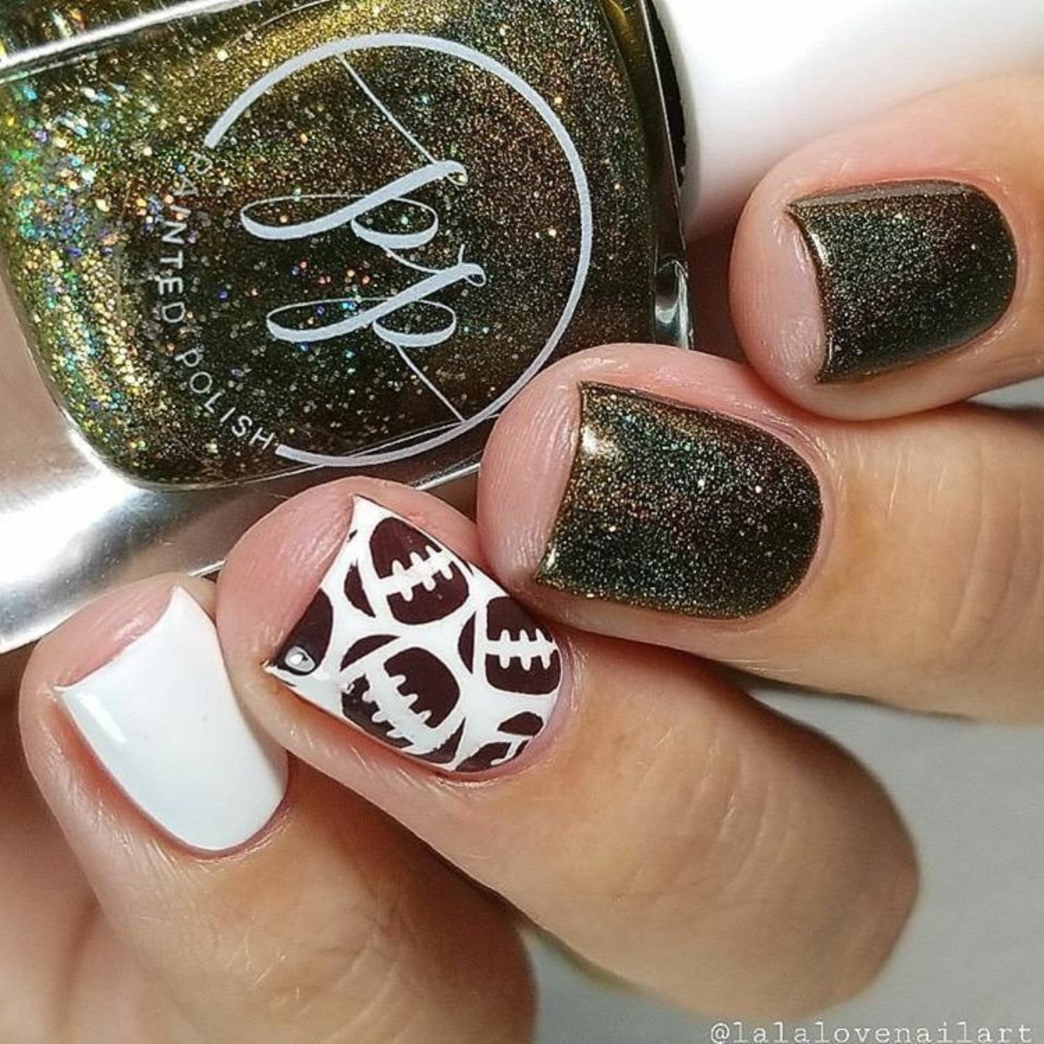 American Football Stencils for Nails, Nail Stickers, Nail Art, Nail Vinyls