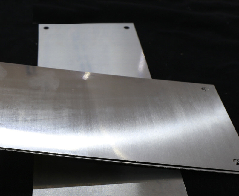 2 pcs 3.9″ X 8.4″ Pad Printing Stainless Steel Plate 0.3mm Thickness DIY board
