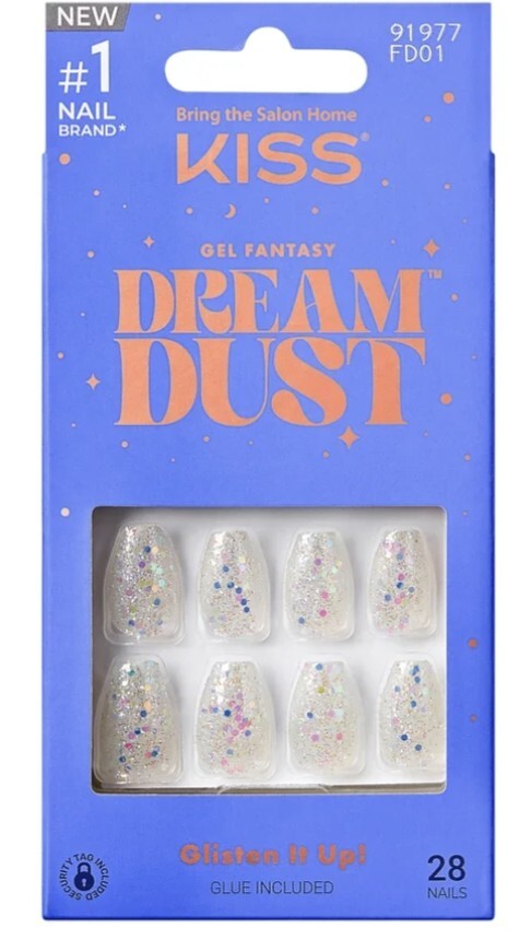 KISS Gel Fantasy Dream Dust, Glue On Nails ~ You Choose