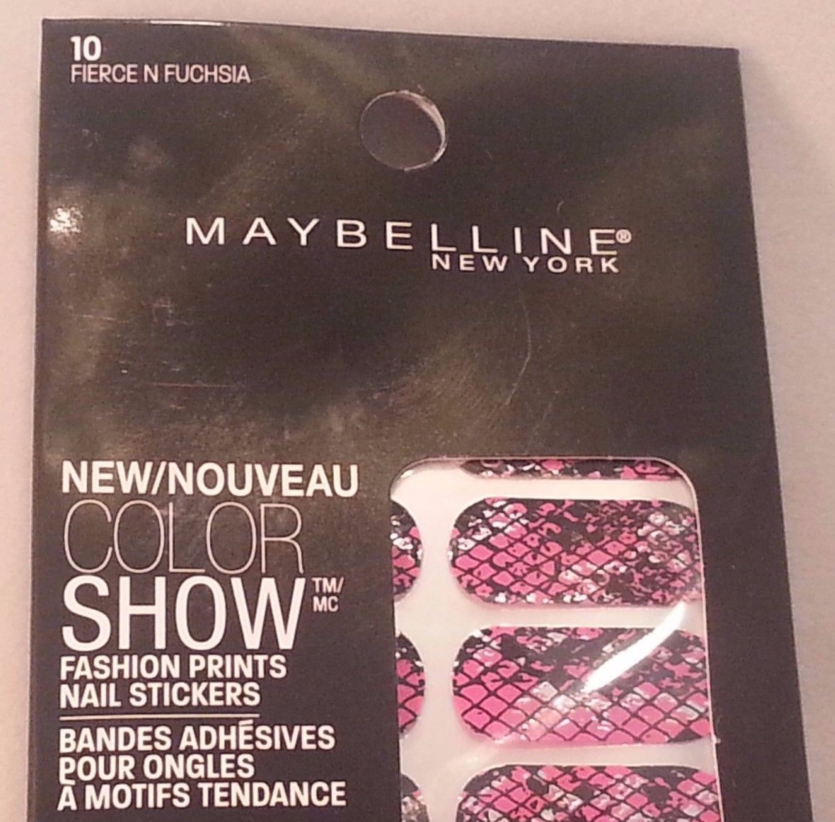 Maybelline Color Show Fashion Prints Nail Stickers BUY 2 GET 2 FREEADD 4 TO CART