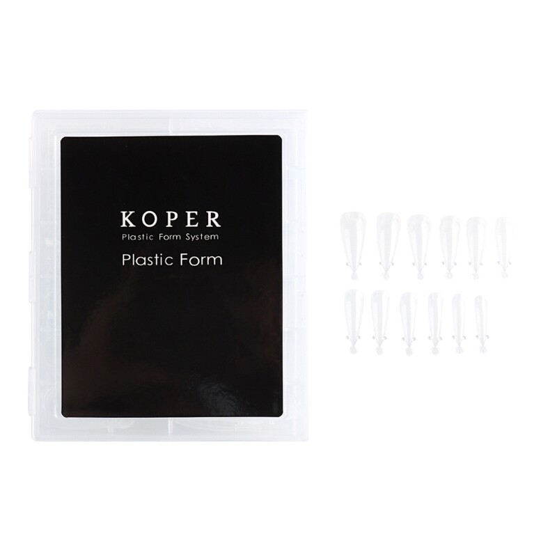 Nail Dual Forms for Poly Nail-Gel Clear Nail Mold for Builder Nail Gel-Extension