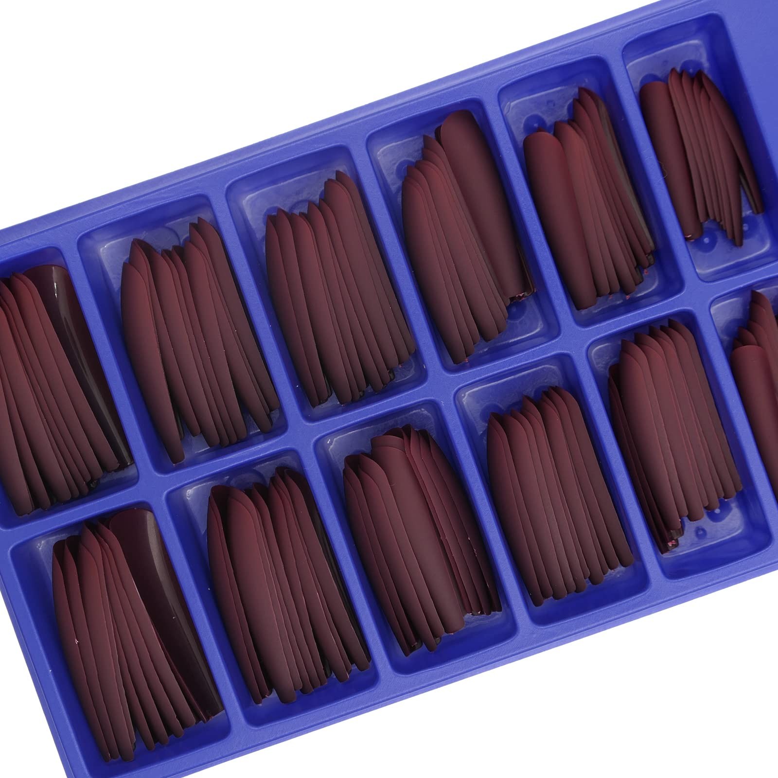 XXL Extra Long Press on Nails Coffin Matte Fake Nails Full Cover Acrylic Fals…