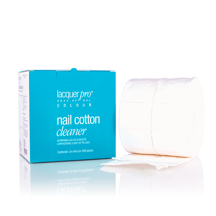 Nail Cotton Cleaner Rollo C/500 Pzas