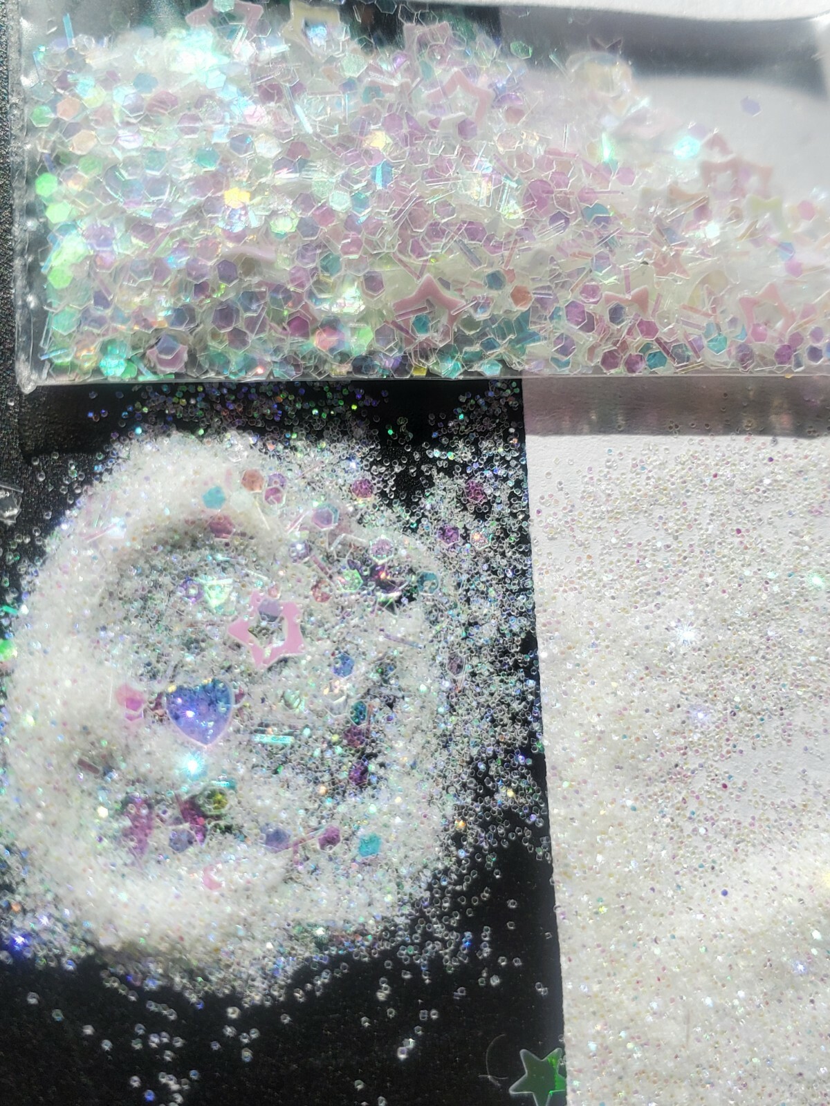 Wedding dream | Iridescent Color Shifting Glitter Mix|Nail Art|Acrylics & Gels