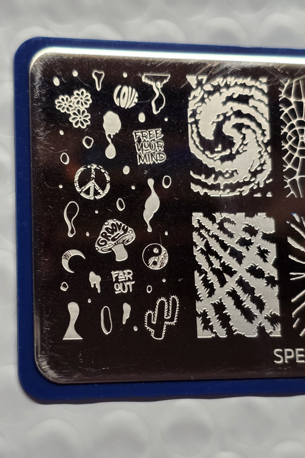 Special FX BM-XL456 Maniology Bundle Monster Pattern Nail Stamp plate Tie Dye