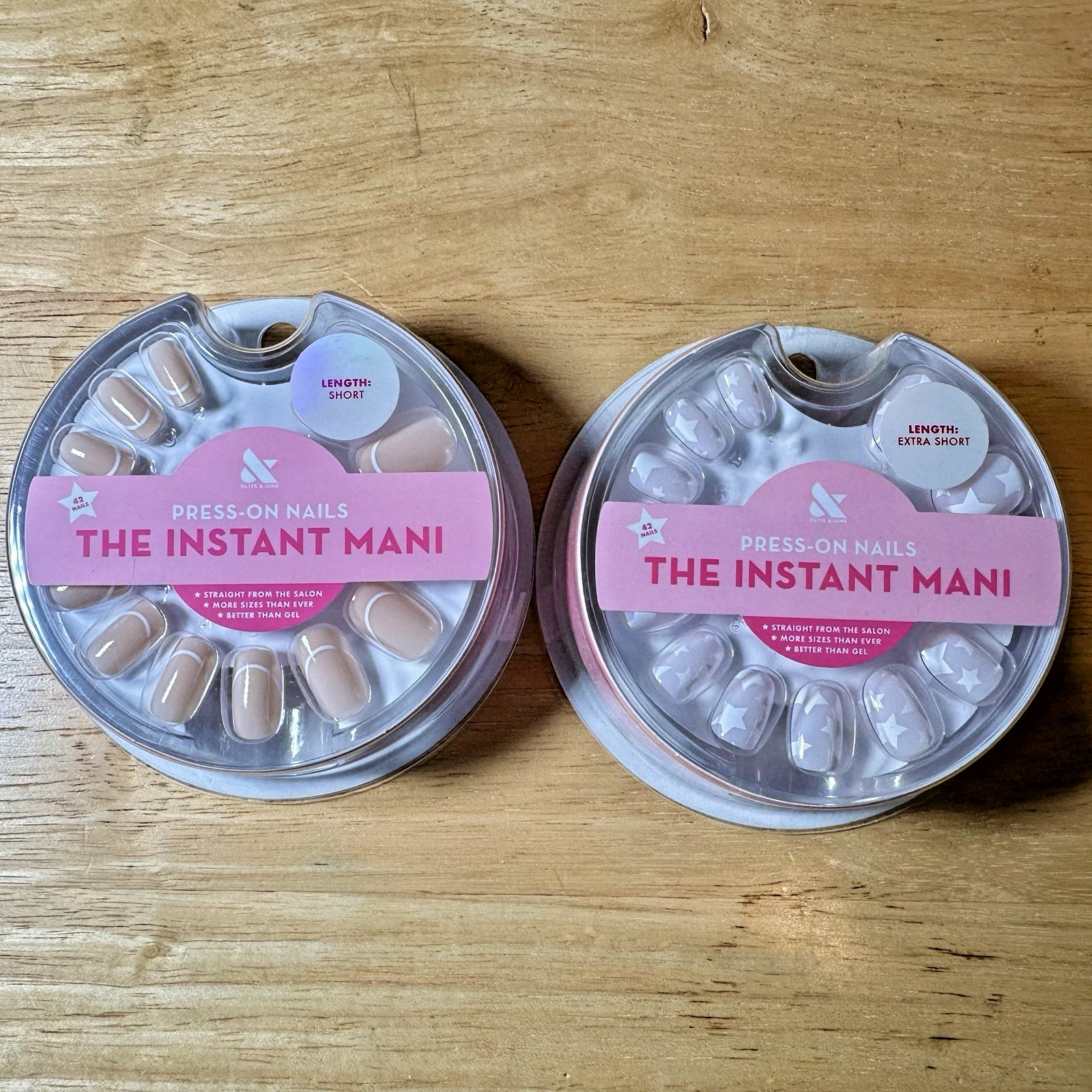 NEW- 2 sets of Olive & June Press-On Nails