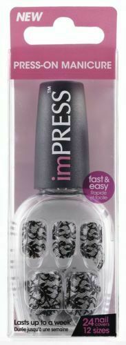 BUY2 GET 1 FREE(Add 3 To Cart)Kiss imPRESS Press-On Manicure Nails Gift Broadway