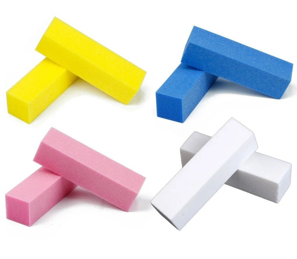 Multicolour Nail Art Buffers Grinding Polish Blocking File Manicure Tools Kits