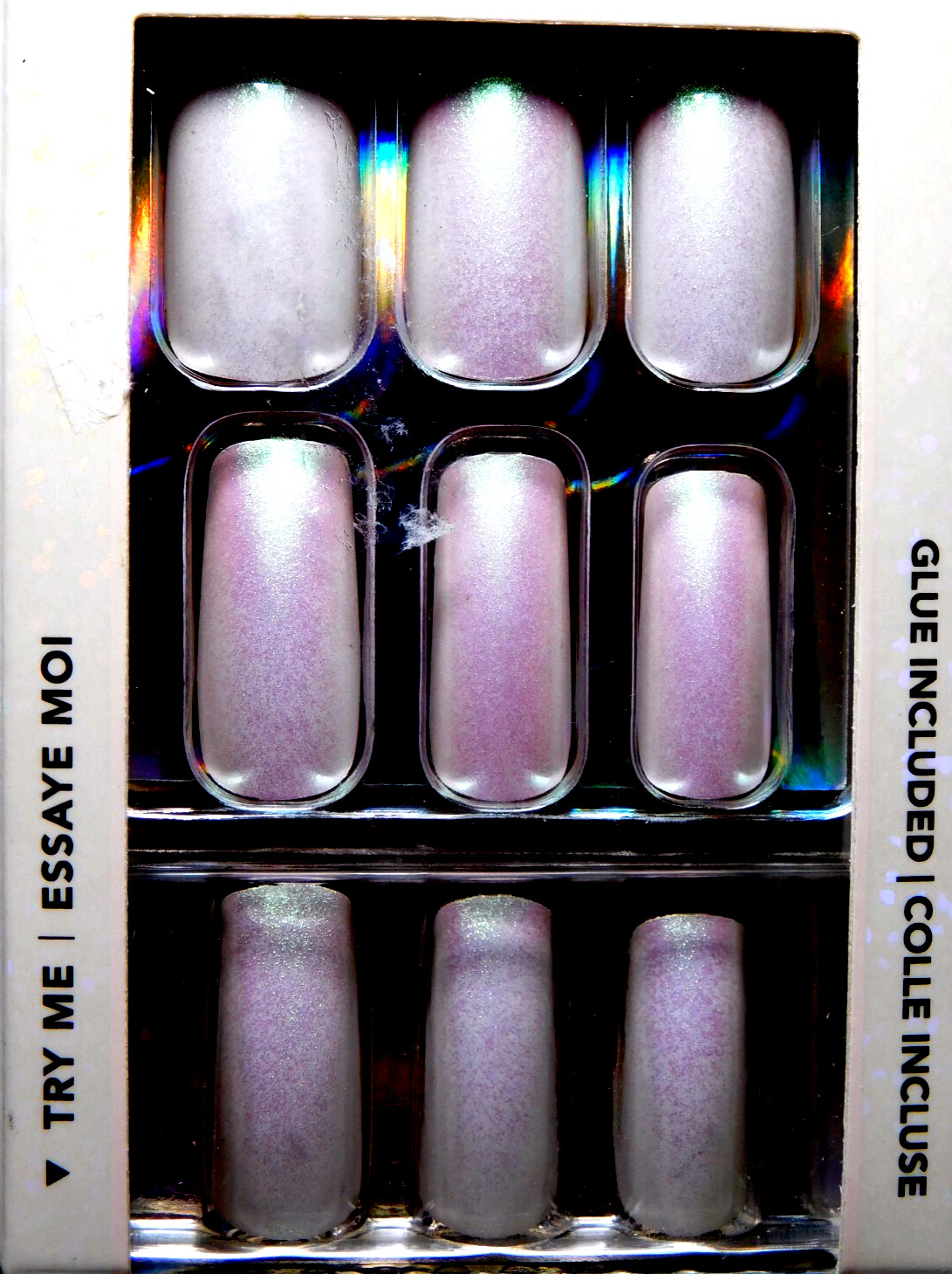 CBI Distributing Corp.~Icing 24 Faux Nails Vegan #AF.AM Baby Soft Light Pink