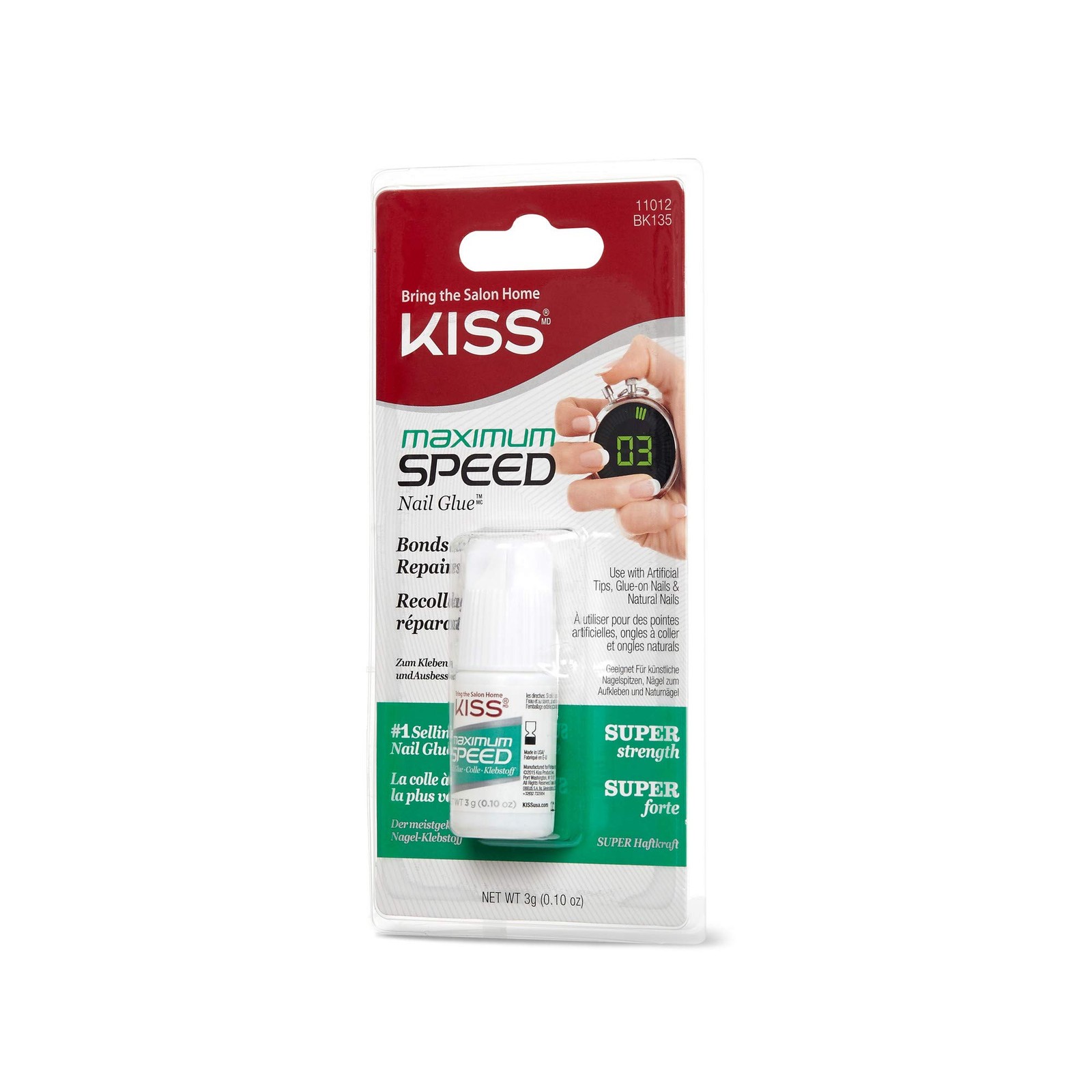 Nail Glue Maximum Speed 6 Pack – Fast Drying for Strong Hold
