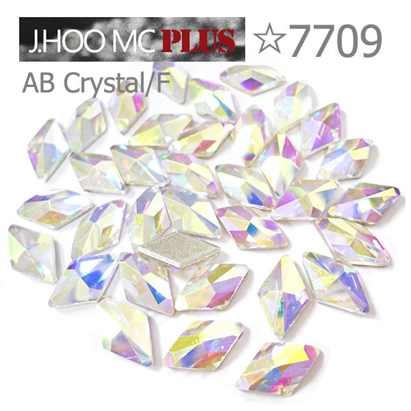 J.HOO Crystal 7709 Rhombus Flat Back Rhinestones 13×8mm Nail Art (6pcs)