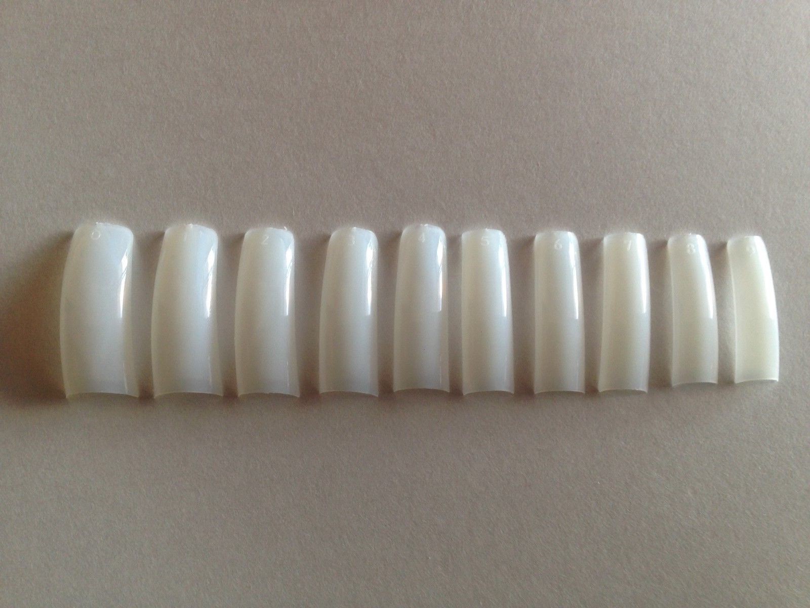 U.S Nail, Natural Color Tips | Size #0 – #9,U.S.A Seller.