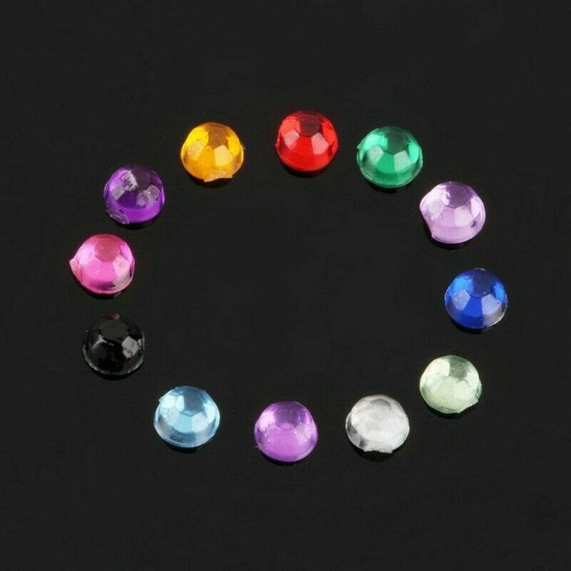 3000pcs Teardrop Nail Art Gems Rhinestones Decoration for UV Gel Acrylic Fashion