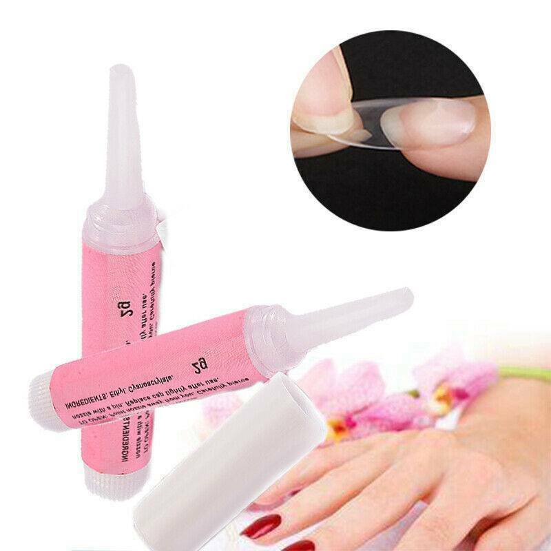 10 PCS Nail Tip Glue Super Bond For Acrylic Nails Strong Adhesive Manicure Tools