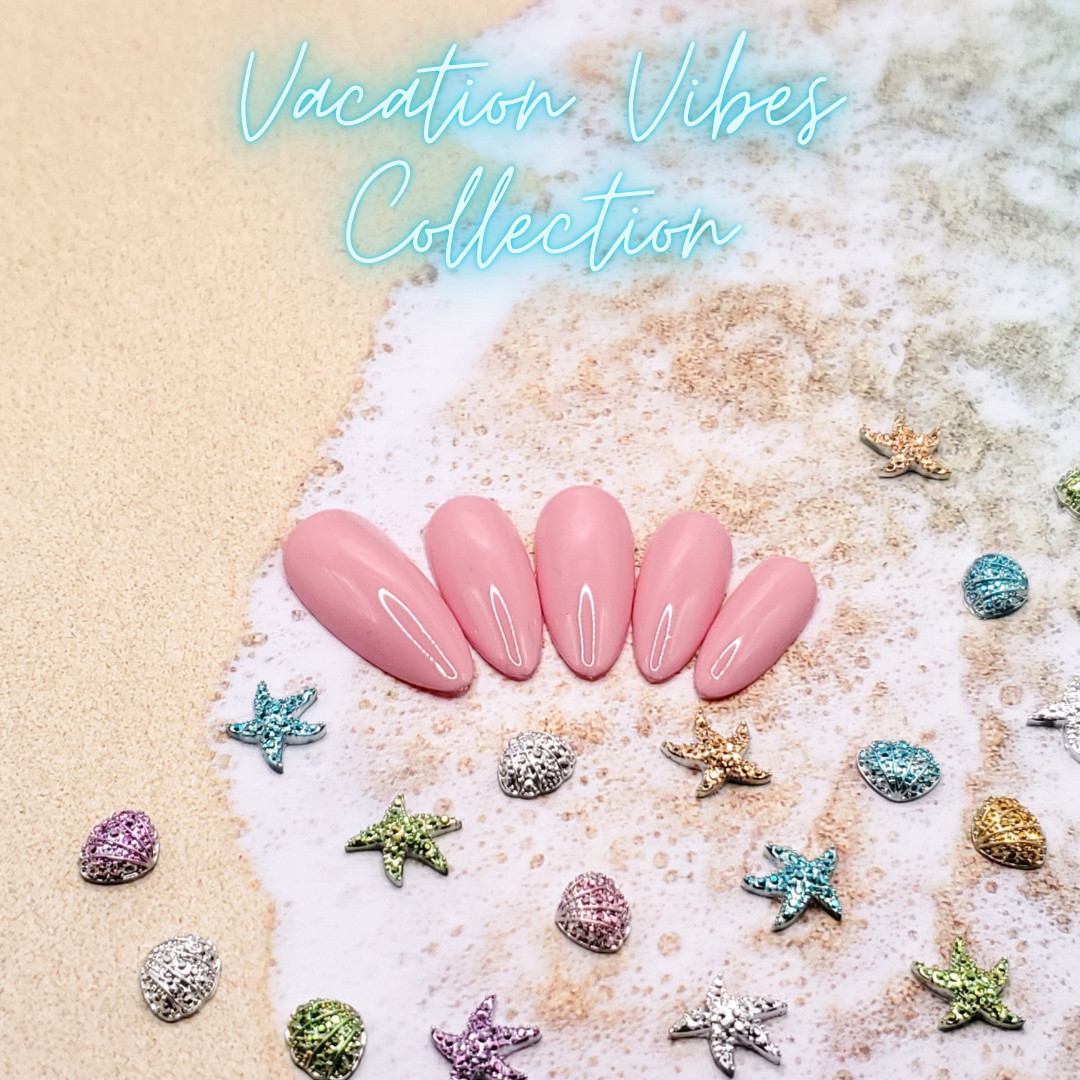 #416 Pink Nude Press On Nails | Handmade | Hard Gel Glue On Nails