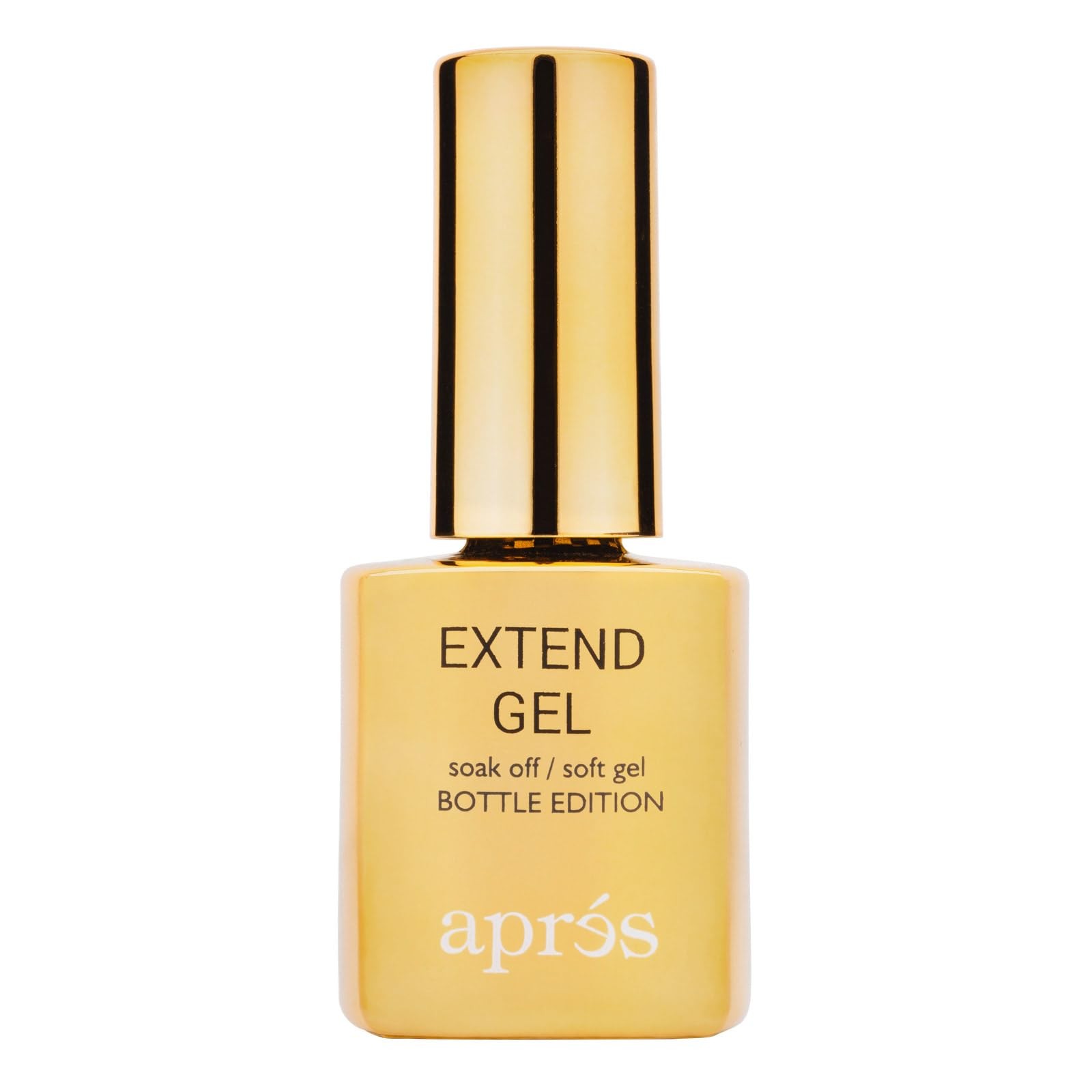 Apres Extend Gel Gold Bottle Edition 15ml – Gel-X Nail Tip Adhesive