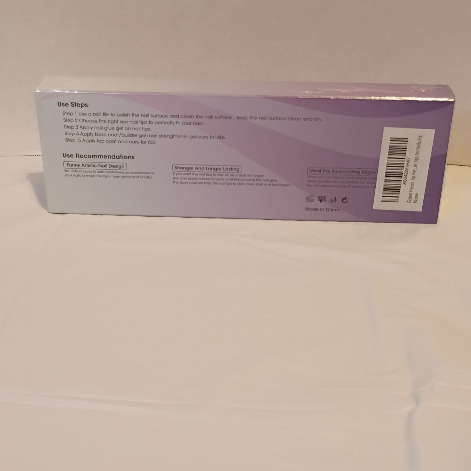 Gellen Soft Gel Nail Tips Pink White Quick Easy Stylish 15 Sizes Nail Extension