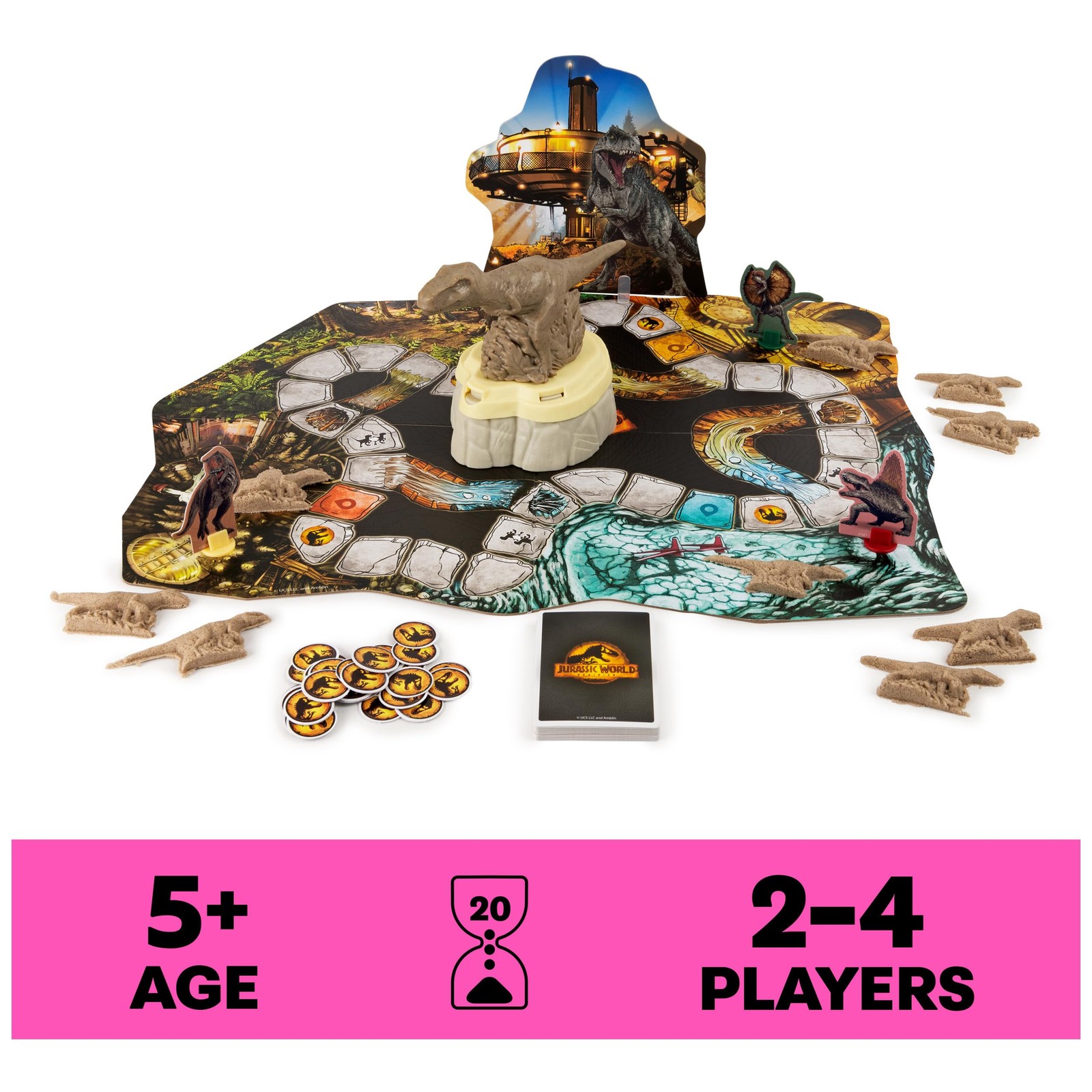 Spin Master Games, Jurassic World Dominion, Stomp N’ One Size, Multicolor