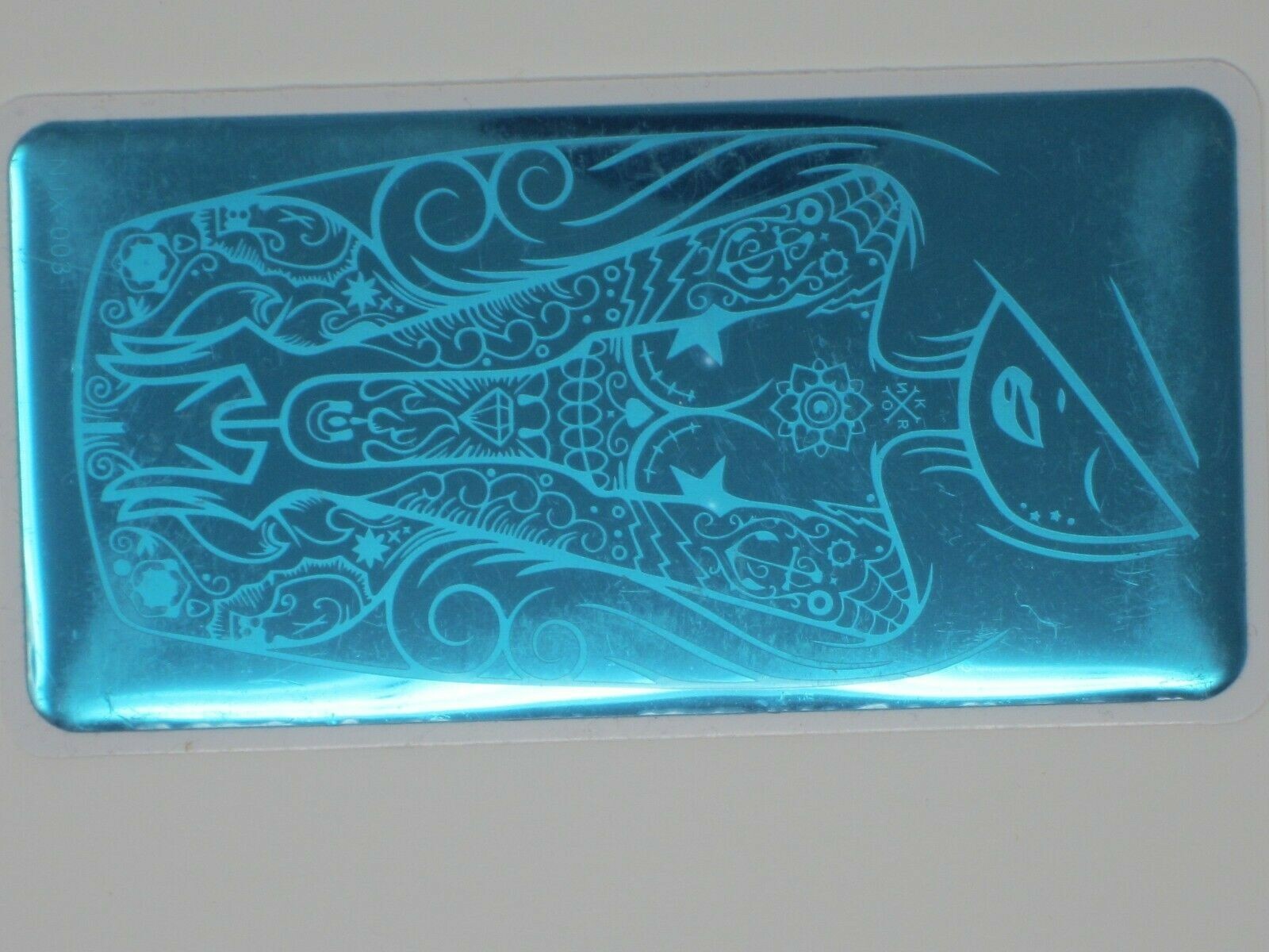 NEW NJX 003 Manicure DIY Nail Art Stamping Ocean Girl Design Image Plate