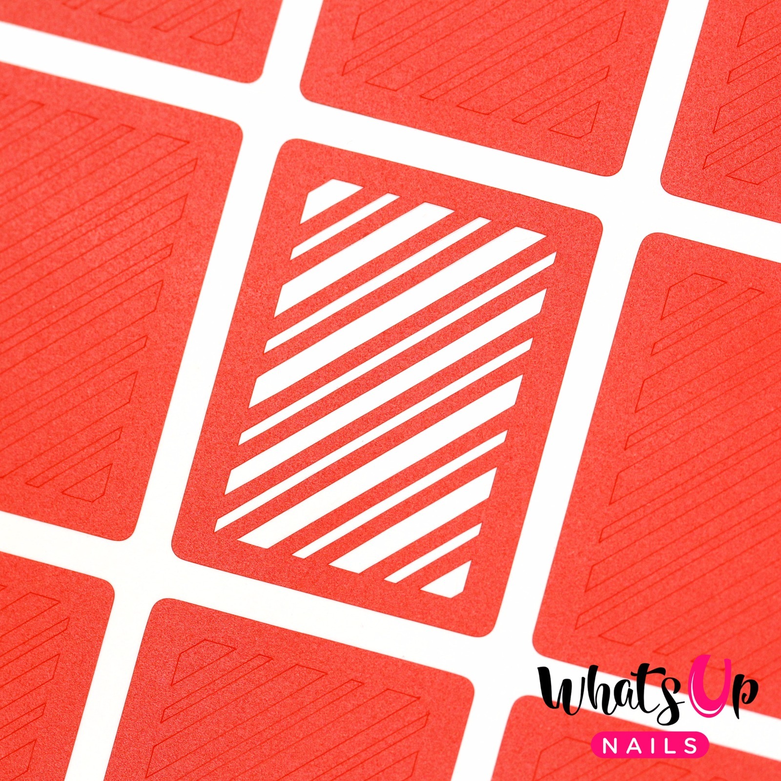 Whats Up Nails Wrapping Paper Stencils for Nails, Christmas Nail Stickers