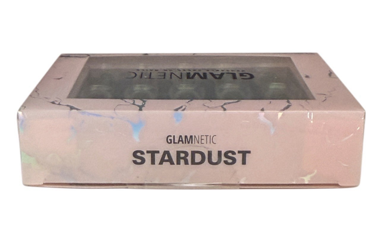 Glamnetic Stardust Medium Holographic Almond Press-On Nails Vintage Pkg ~ SEALED