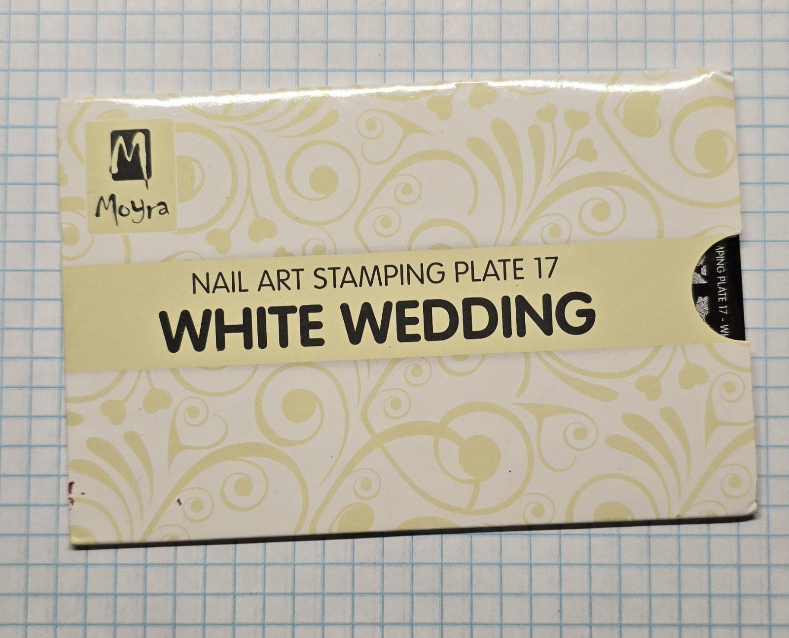 Moyra Stamping Plate Nail Art Accessories plate 17 Wedding Floral Anniversary