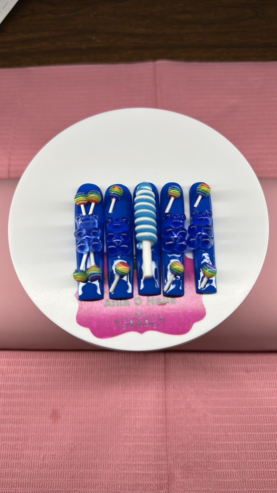 XXX Long Square Nails