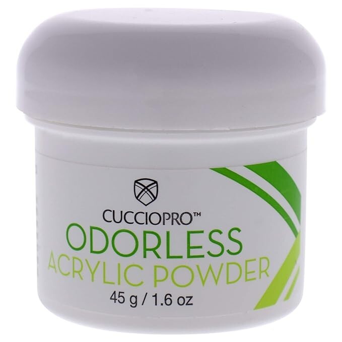 Cuccio Pro Odorless Acrylic Powder For Nails Color PINK 1.6 Oz (45 g)