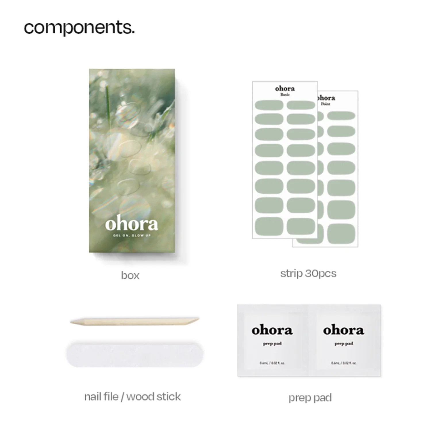 Ohora N Dewy Mint Nail