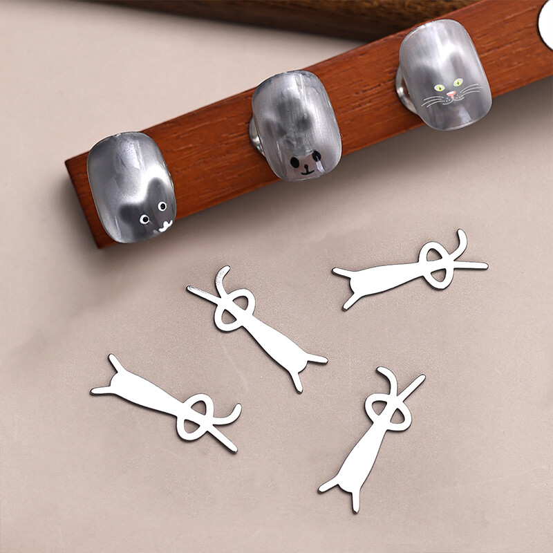 Nail Art Styling Wire Rabbit Bear Cat Eye Magnet Stick Tools For Polish Effects