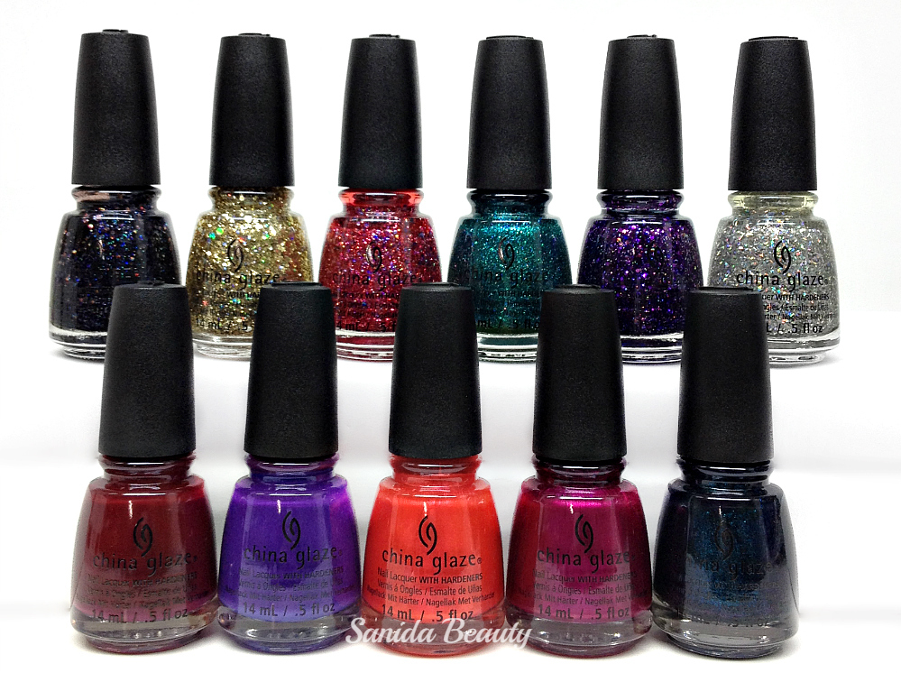 China Glaze Nail Lacquer – CHEERS HOLIDAY Collection – Choose Any Color