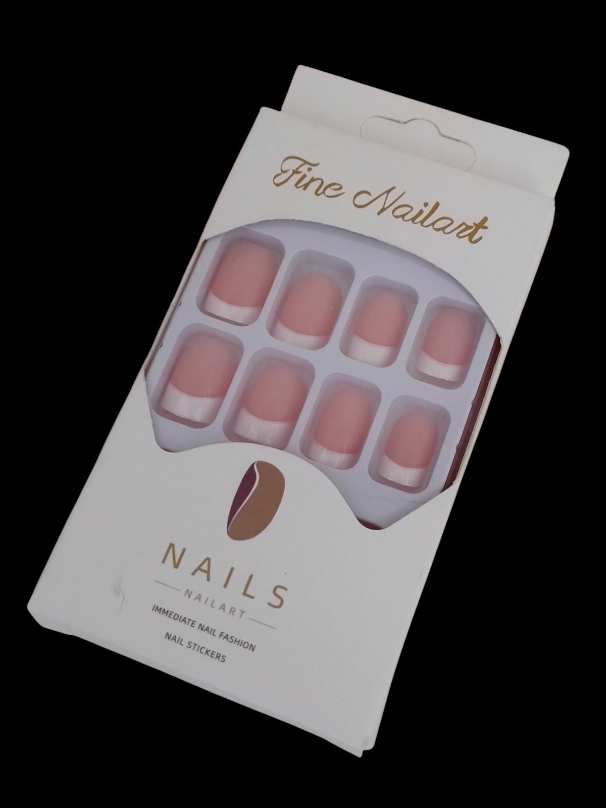 FINE NAILS ART Nailart Immediate Nail Fashion NAIL STICKERS French Tip Manicure
